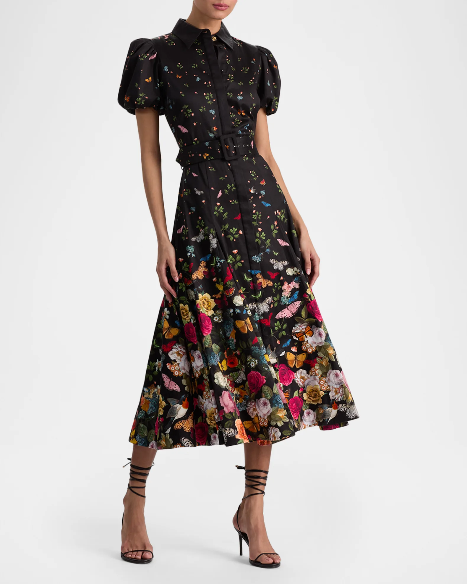 Henrietta Belted Midi Dress view 2