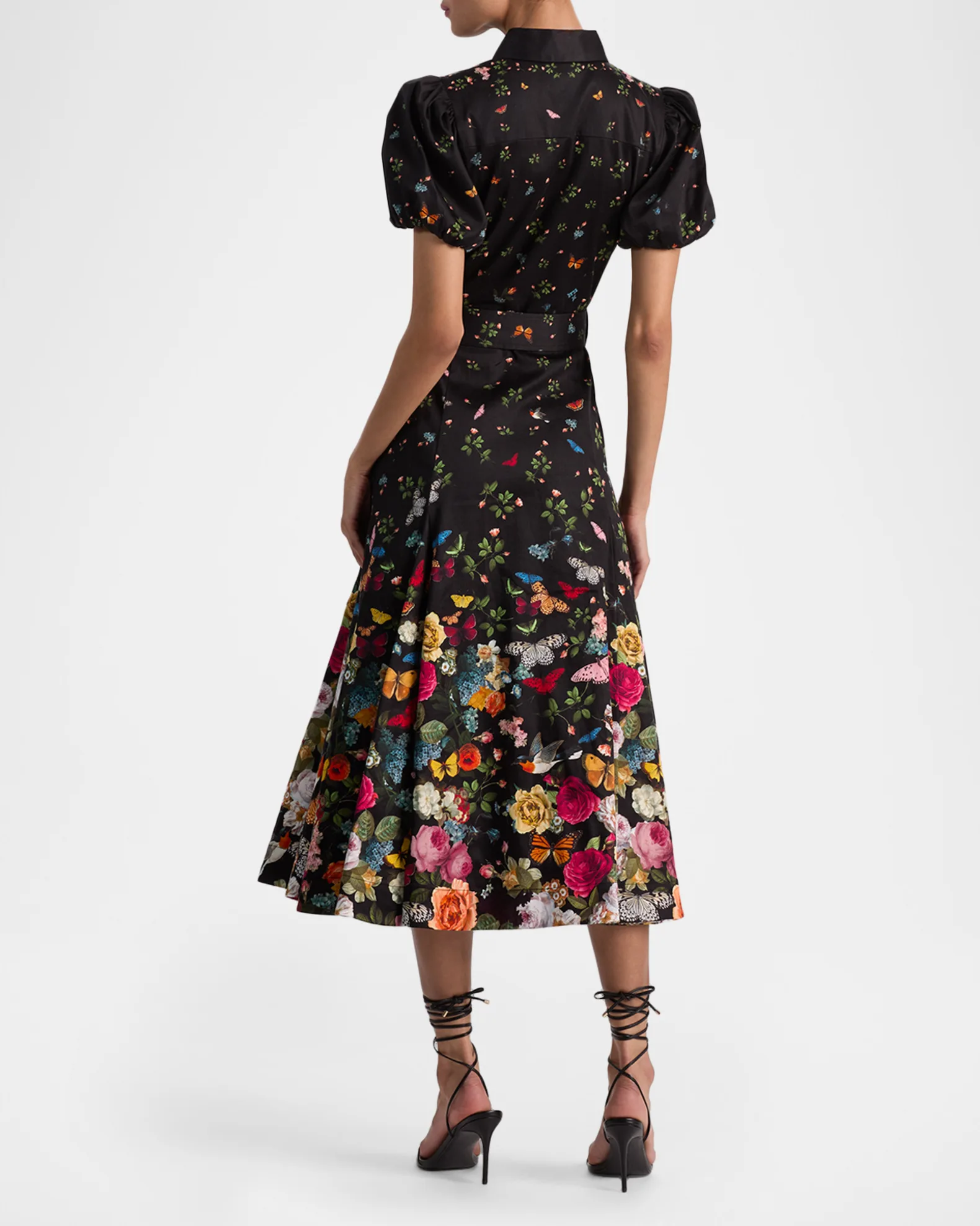 Henrietta Belted Midi Dress view 3