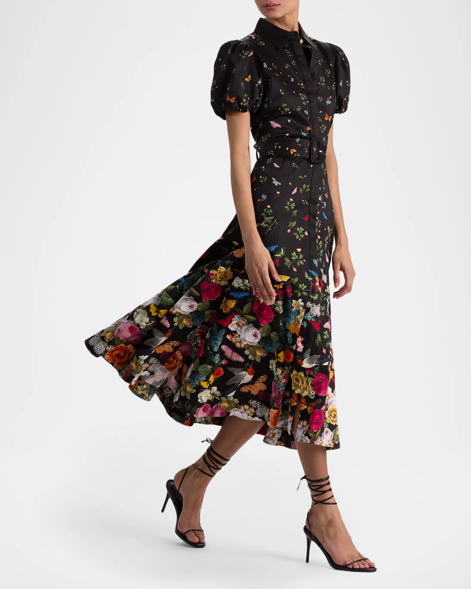 Henrietta Belted Midi Dress view 5