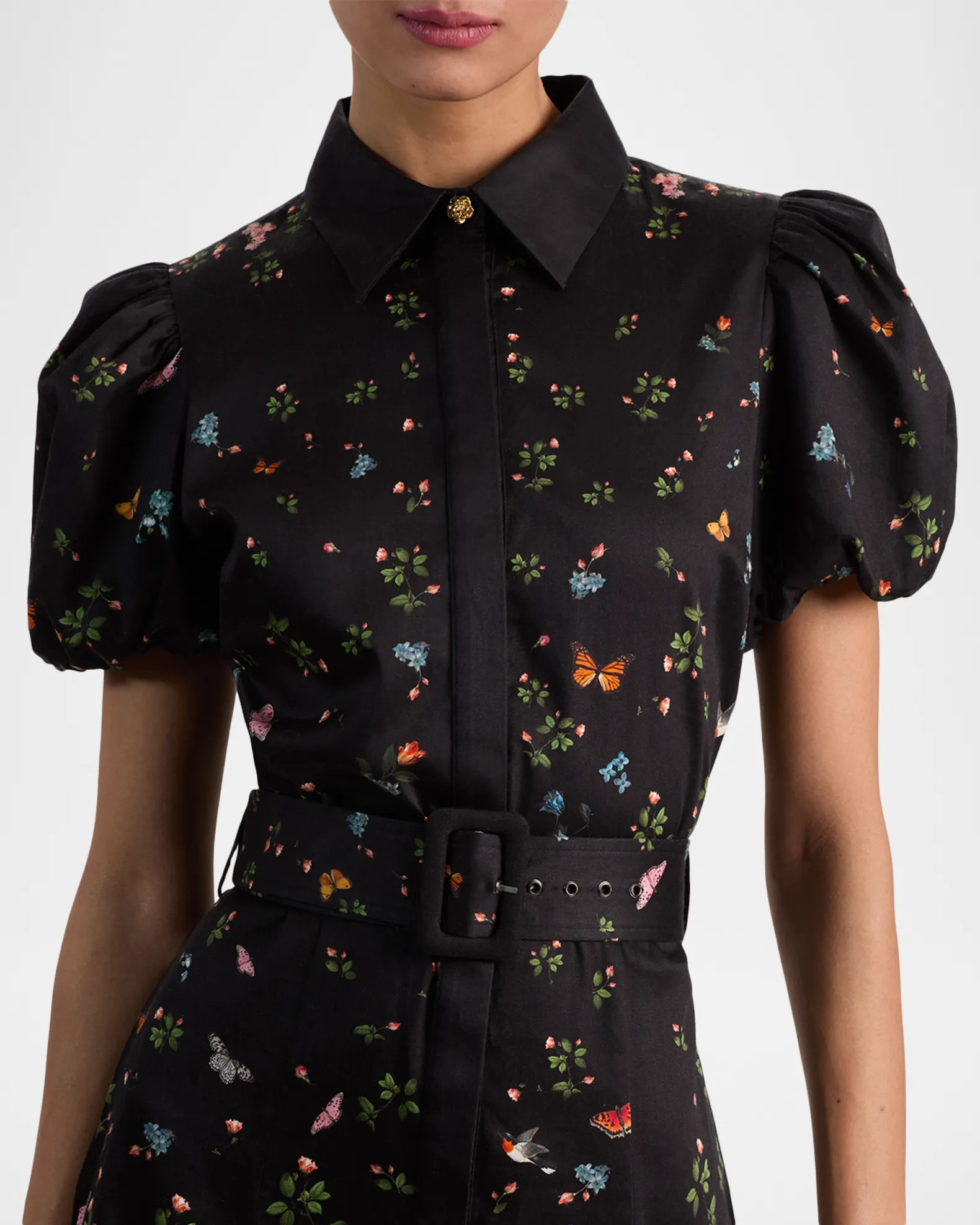 Henrietta Belted Midi Dress view 6