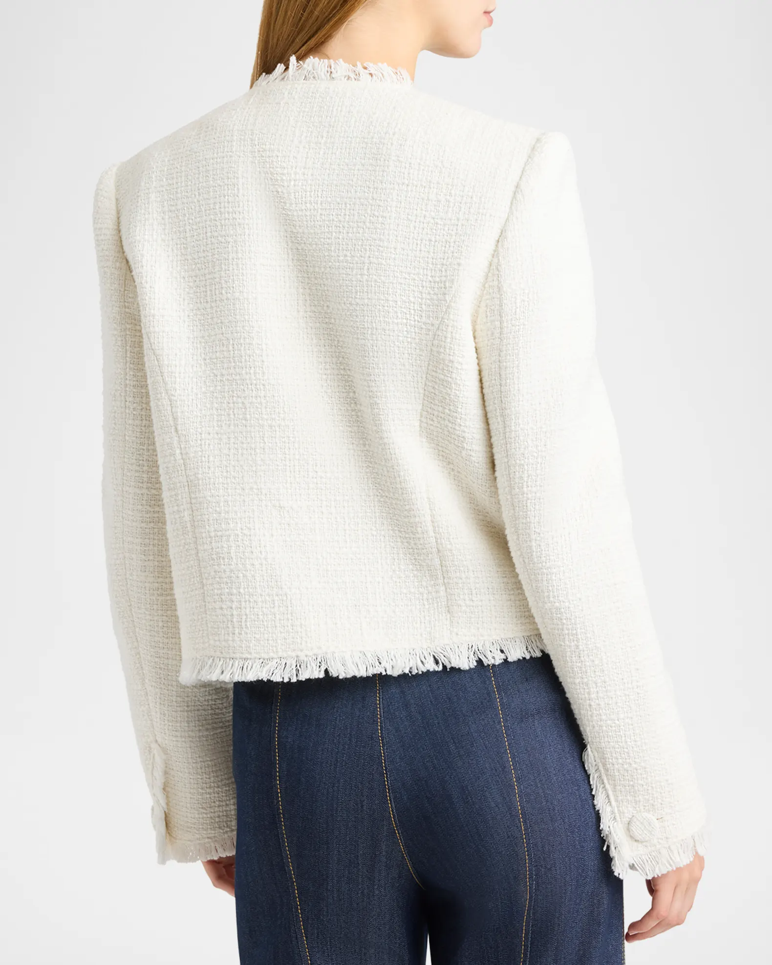 Christie Crunchy Flower Tweed Jacket view 2