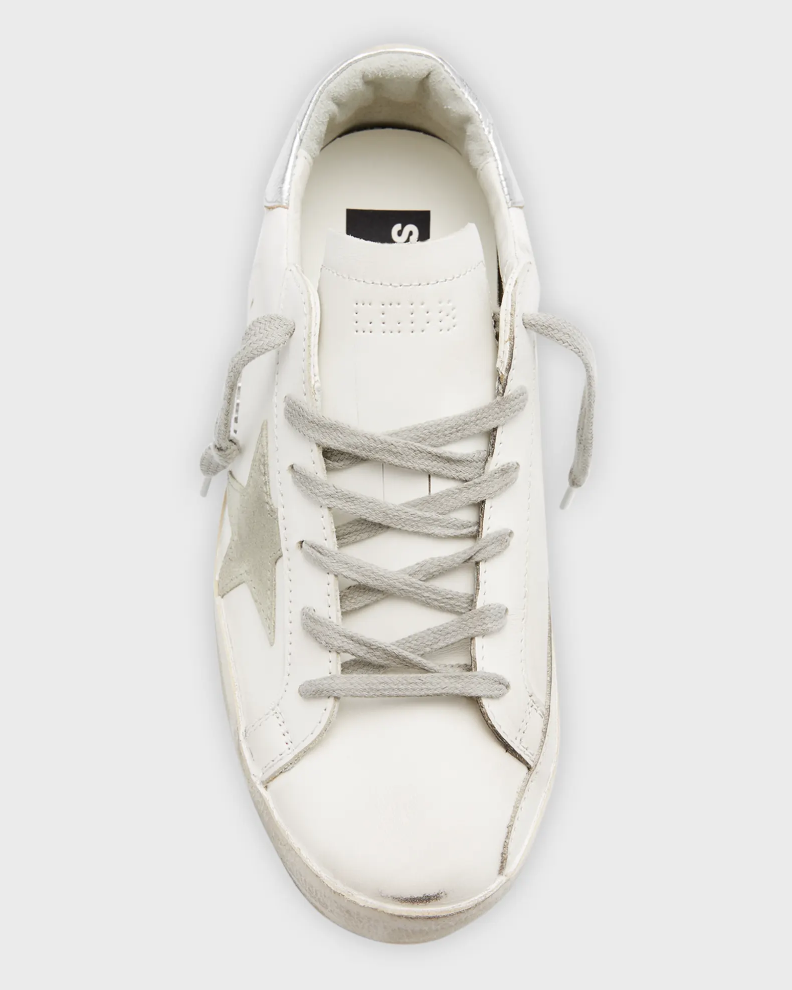 Super-Star Mixed Leather Sneakers view 5